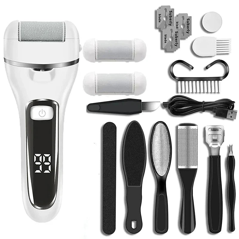 Electric Pedicure Foot File – Professional Grinding Tool for Callus & Dead Skin Removal