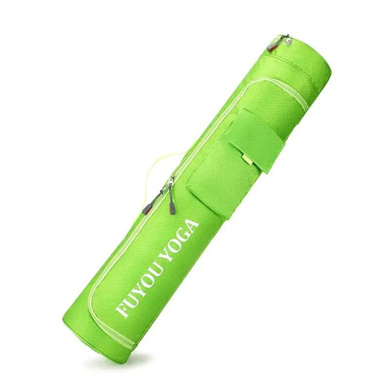 Large-Capacity Nylon Yoga Mat Storage Bag – Lightweight Multifunctional Fitness Mat Holder for Women