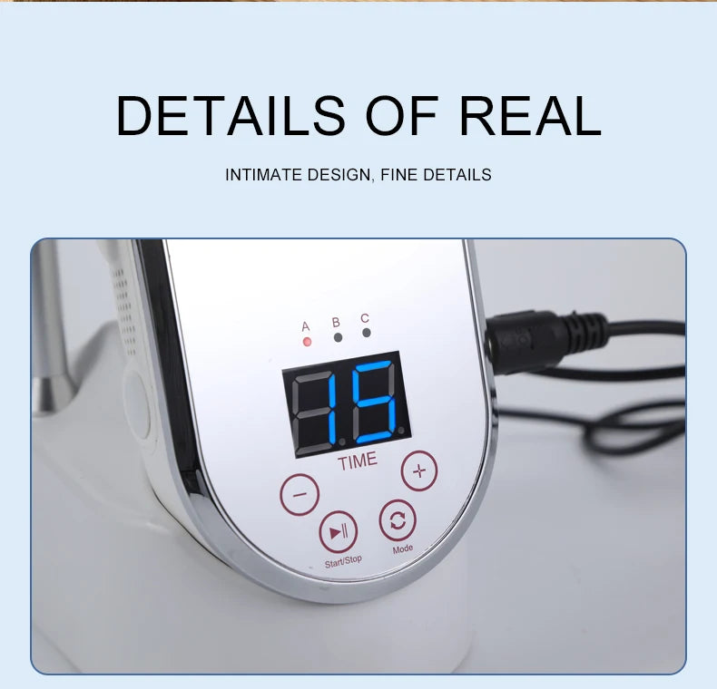Electronic Muscle Massager with Constant Temperature Heating – Physiotherapy Device