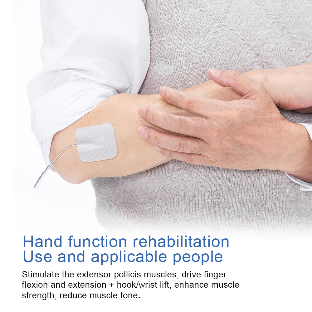 12-Mode TENS & EMS Muscle Stimulator – Electronic Pulse Massager Therapy Device