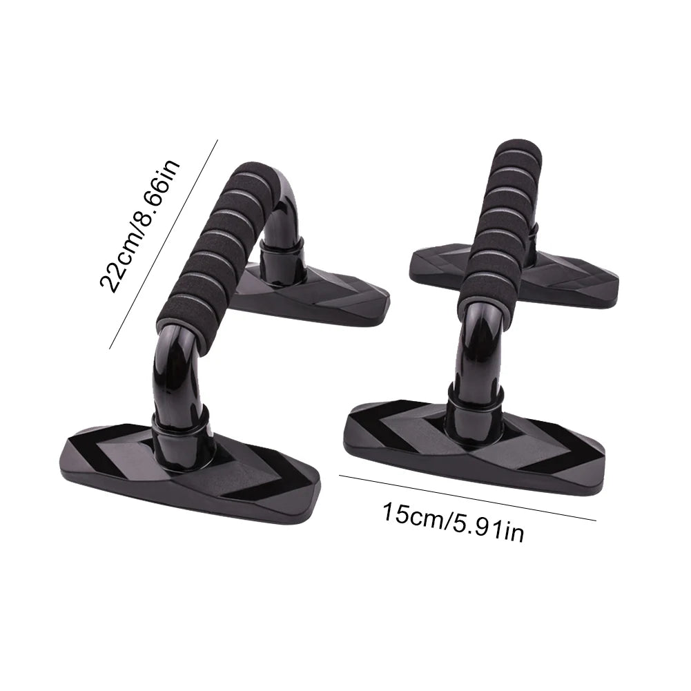 2-Pack Push-Up Bars with Foam Handles – Chest & Fitness Training Push-Up Stands