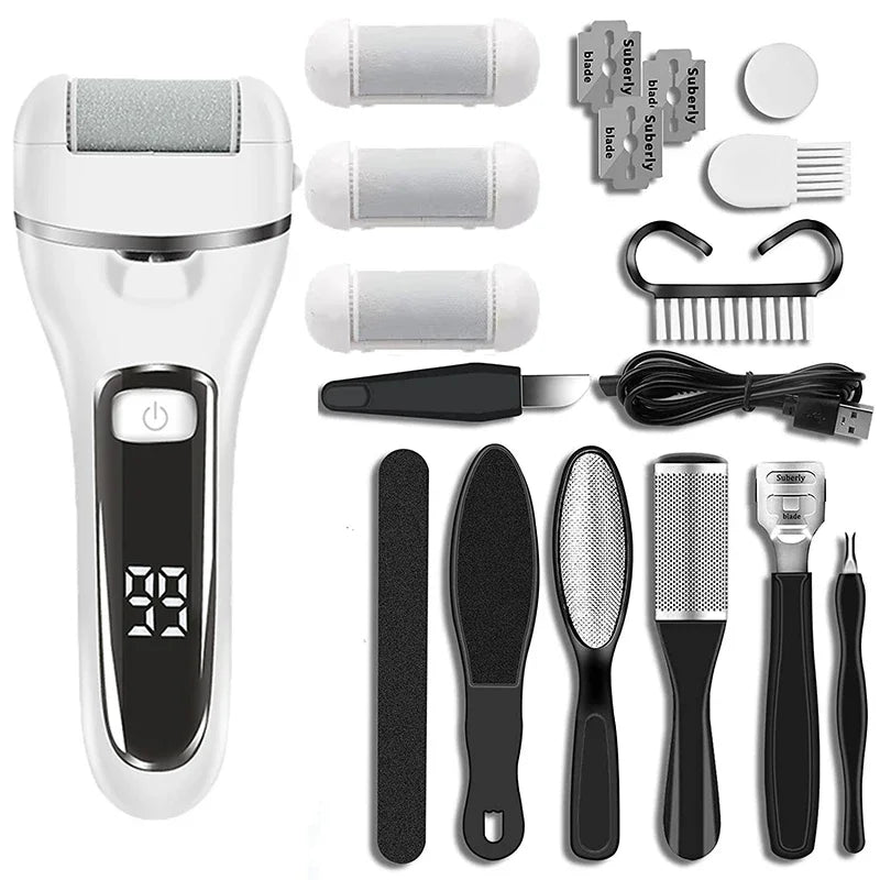 Electric Pedicure Foot File – Professional Grinding Tool for Callus & Dead Skin Removal