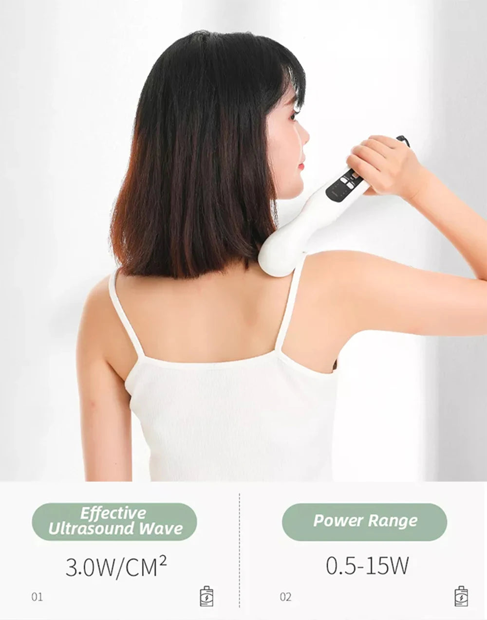 Portable Ultrasound Therapy Machine – Pain Relief & Physiotherapy Device for Arthritis