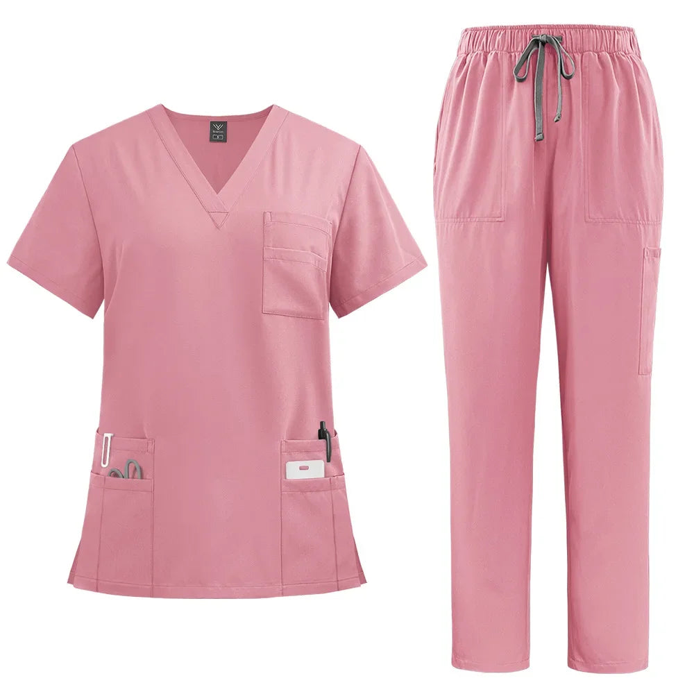 Women’s Scrub Sets with Accessories – Hospital & Spa Workwear