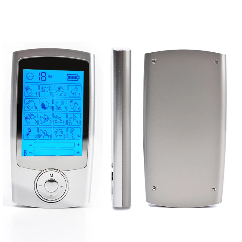 Smart Health 16-Mode Digital Pulse Massager – Electrotherapy Muscle Stimulator & Pain Relief Device
