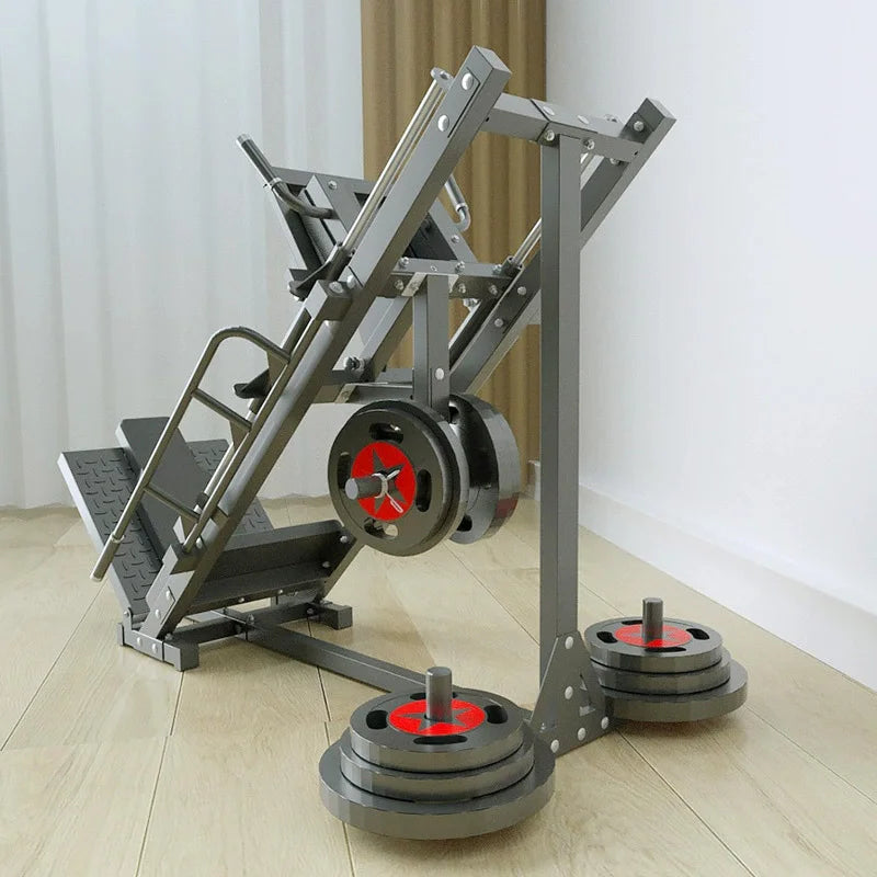 MIYAUP Dual-Function Reverse Kick & Squat Machine – Commercial Gym Leg Strength Trainer