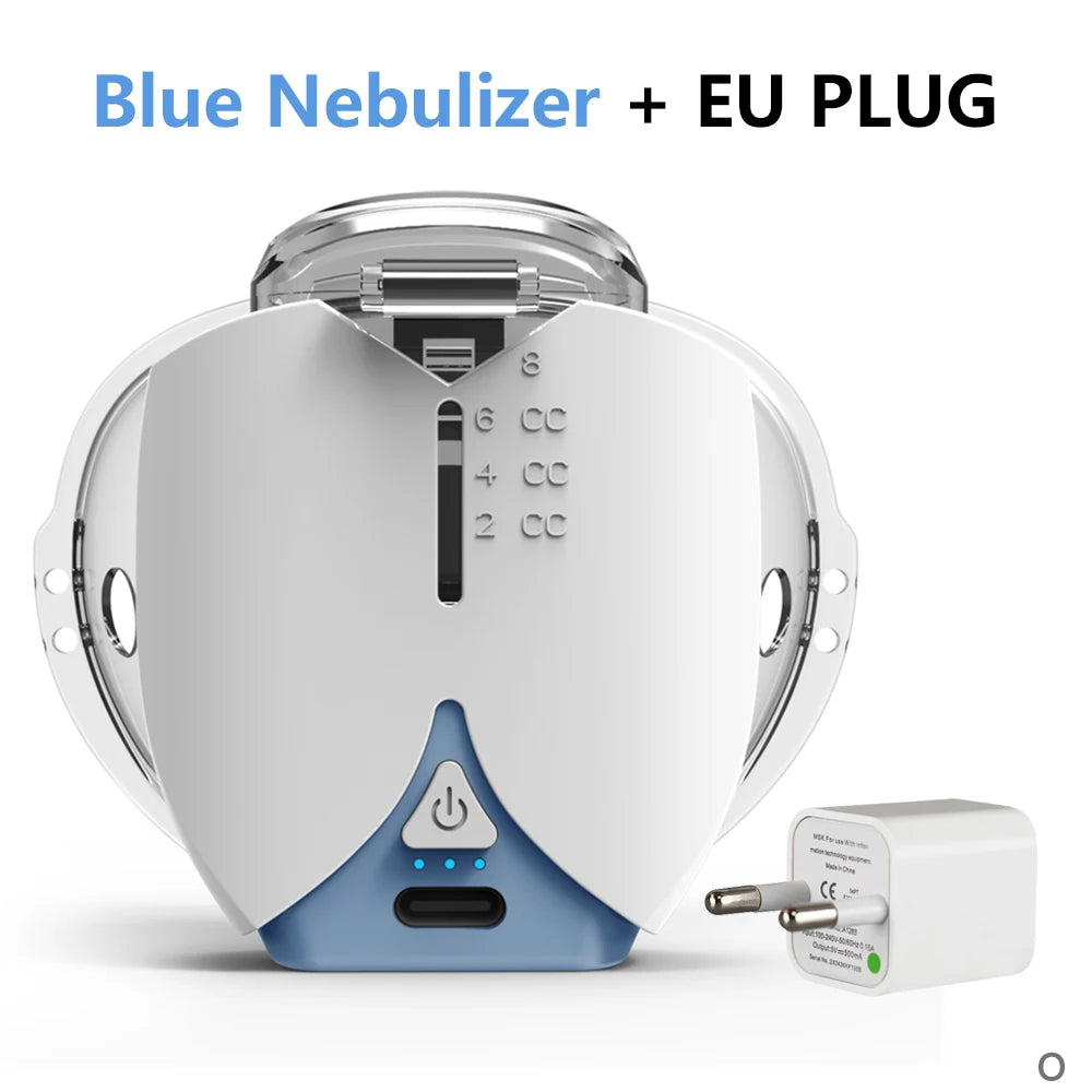 Mini Portable Ultrasonic Nebulizer – Silent Handheld Inhaler for Baby, Kids & Adults with Cough, Asthma & Respiratory Care