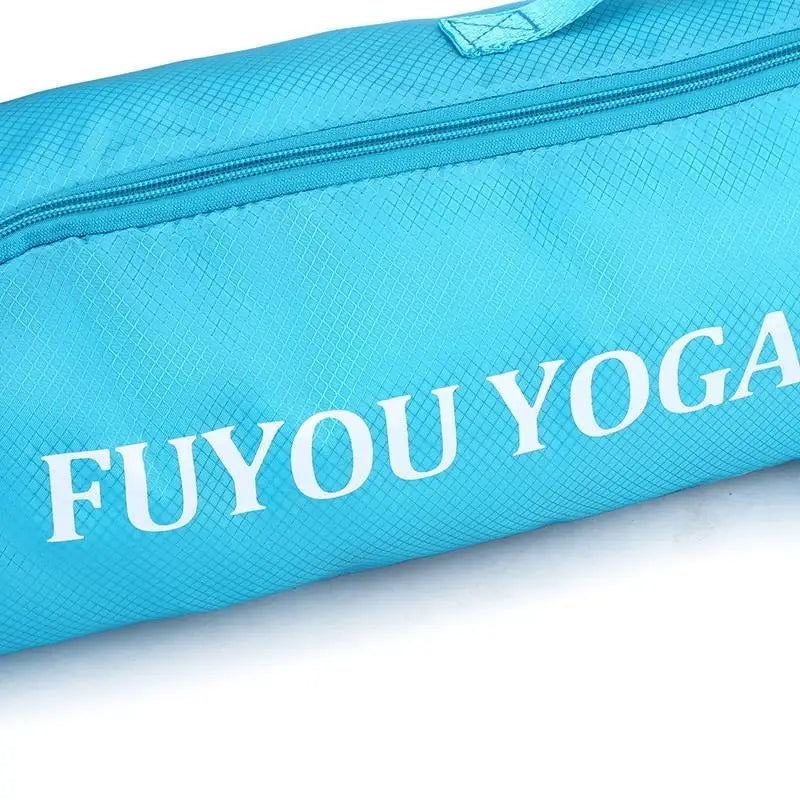 Large-Capacity Nylon Yoga Mat Storage Bag – Lightweight Multifunctional Fitness Mat Holder for Women