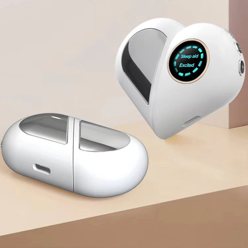 Handheld Microcurrent TENS & EMS Massager – Anxiety Relief & Sleep Improvement Device