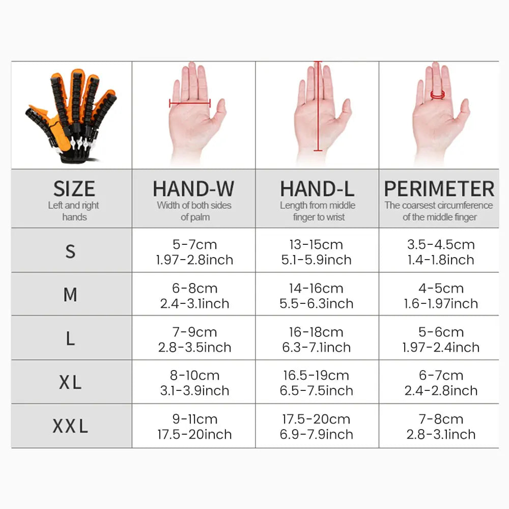 Intelligent Massage Gloves Stroke Hemiplegia Rehabilitation Hand Function Robot Gloves Rehabilitation Training Glove Finger Care