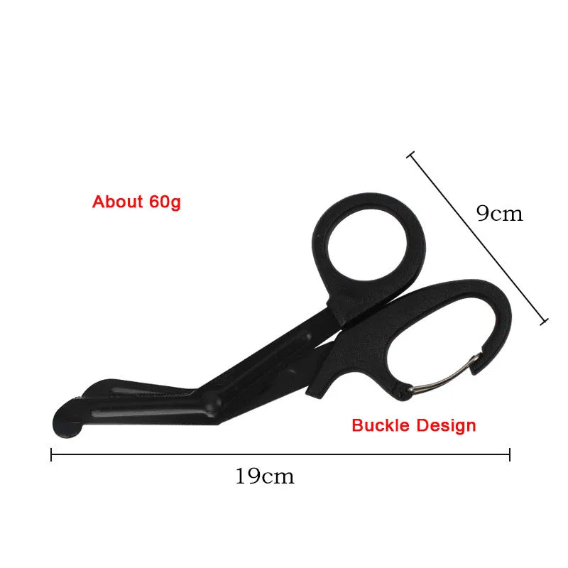 Outdoor Survival Paramedic Trauma Scissors – Heavy-Duty Emergency First Aid Shears for Medical Rescue & IFAK