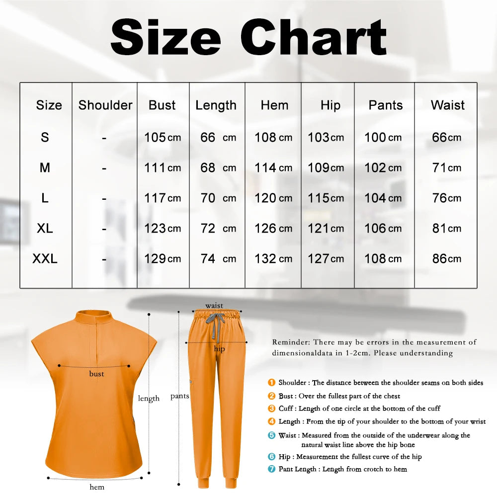 Medical & Surgical Uniform Set – Professional Hospital, Clinic, Veterinary & Pharmacy Workwear for Doctors and Nurses