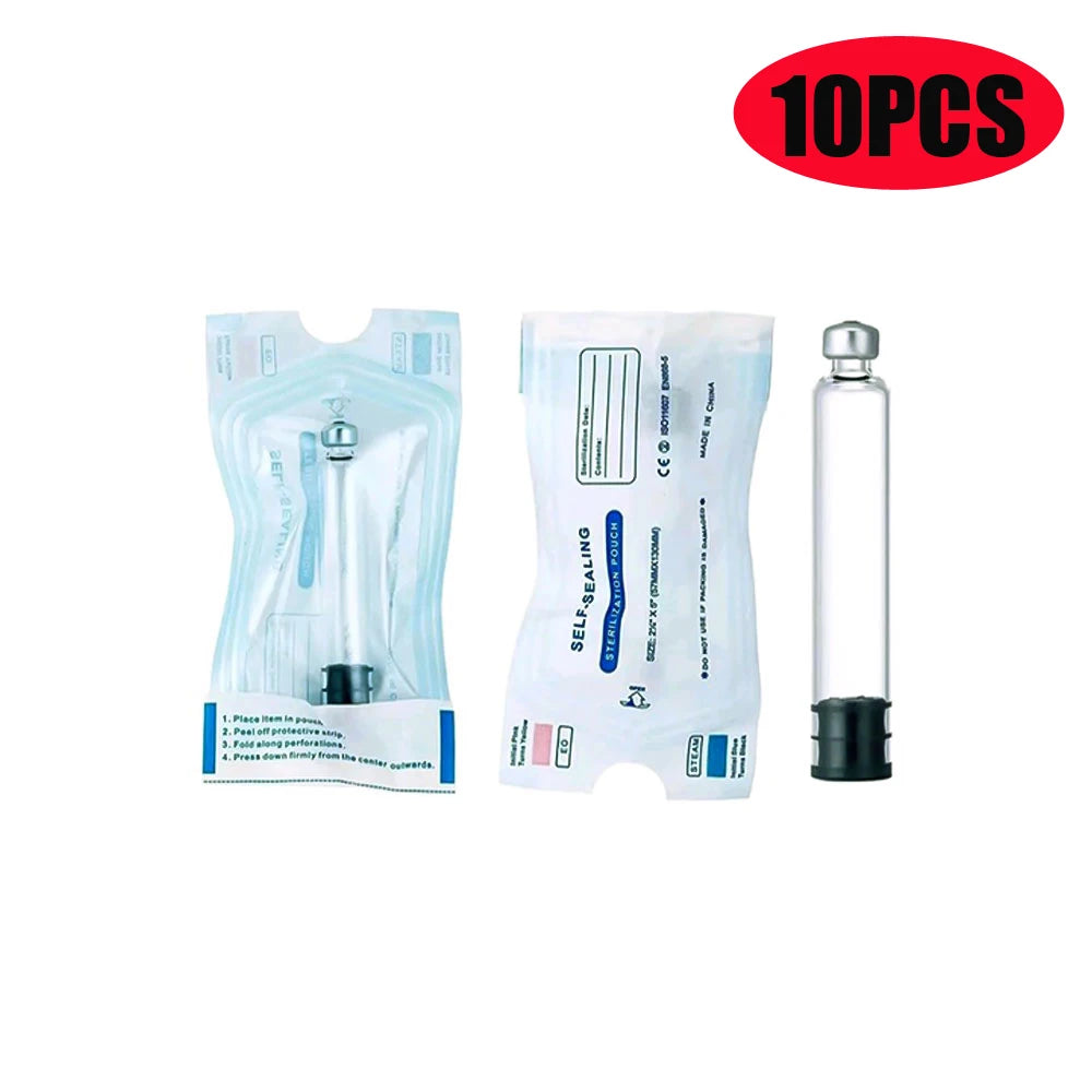 20PCS (10+10) 3ml Insulin Cartridges & 8mm Medical Needles – For Lilly Injection Pens, Individually Packaged