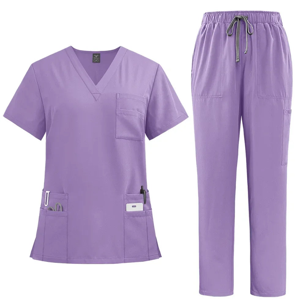 Women’s Scrub Sets with Accessories – Hospital & Spa Workwear
