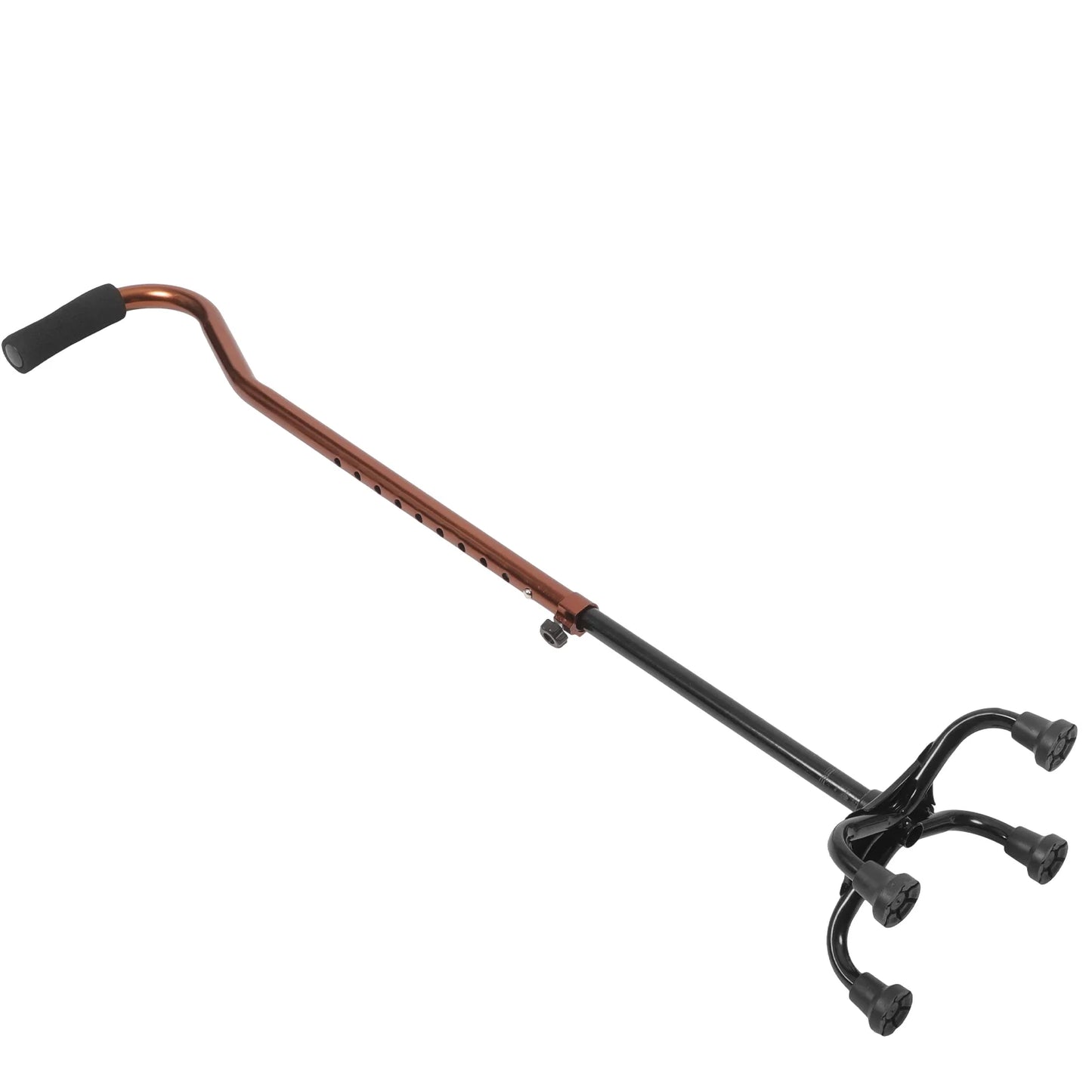 Nonslip Daily Walking Stick for Seniors – Portable Bend Handle Trekking Pole for Elderly Mobility
