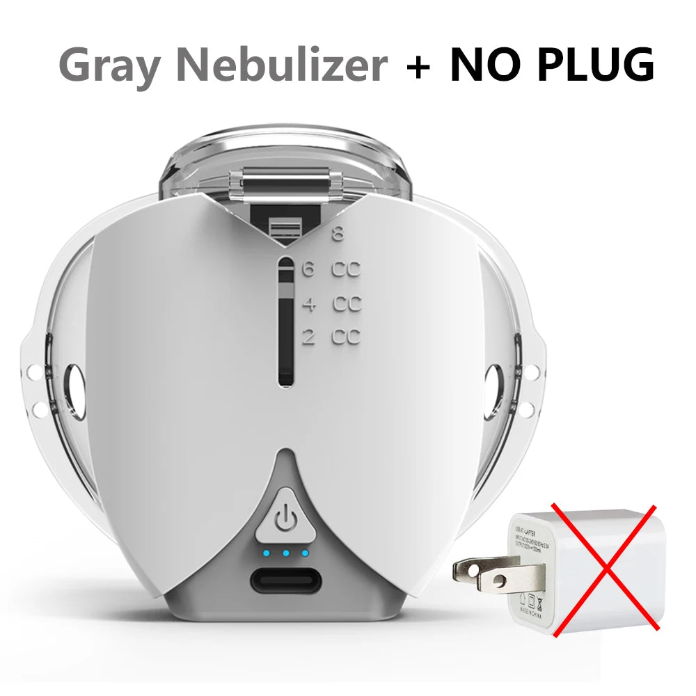 Mini Portable Ultrasonic Nebulizer – Silent Handheld Inhaler for Baby, Kids & Adults with Cough, Asthma & Respiratory Care