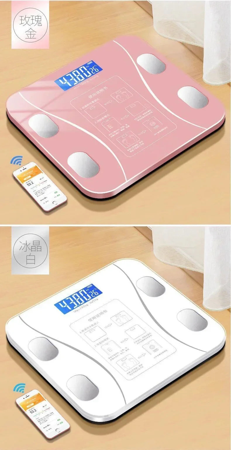 Smart Bluetooth Body Fat Scale – Ultra-Precise Electronic Weight & Body Management