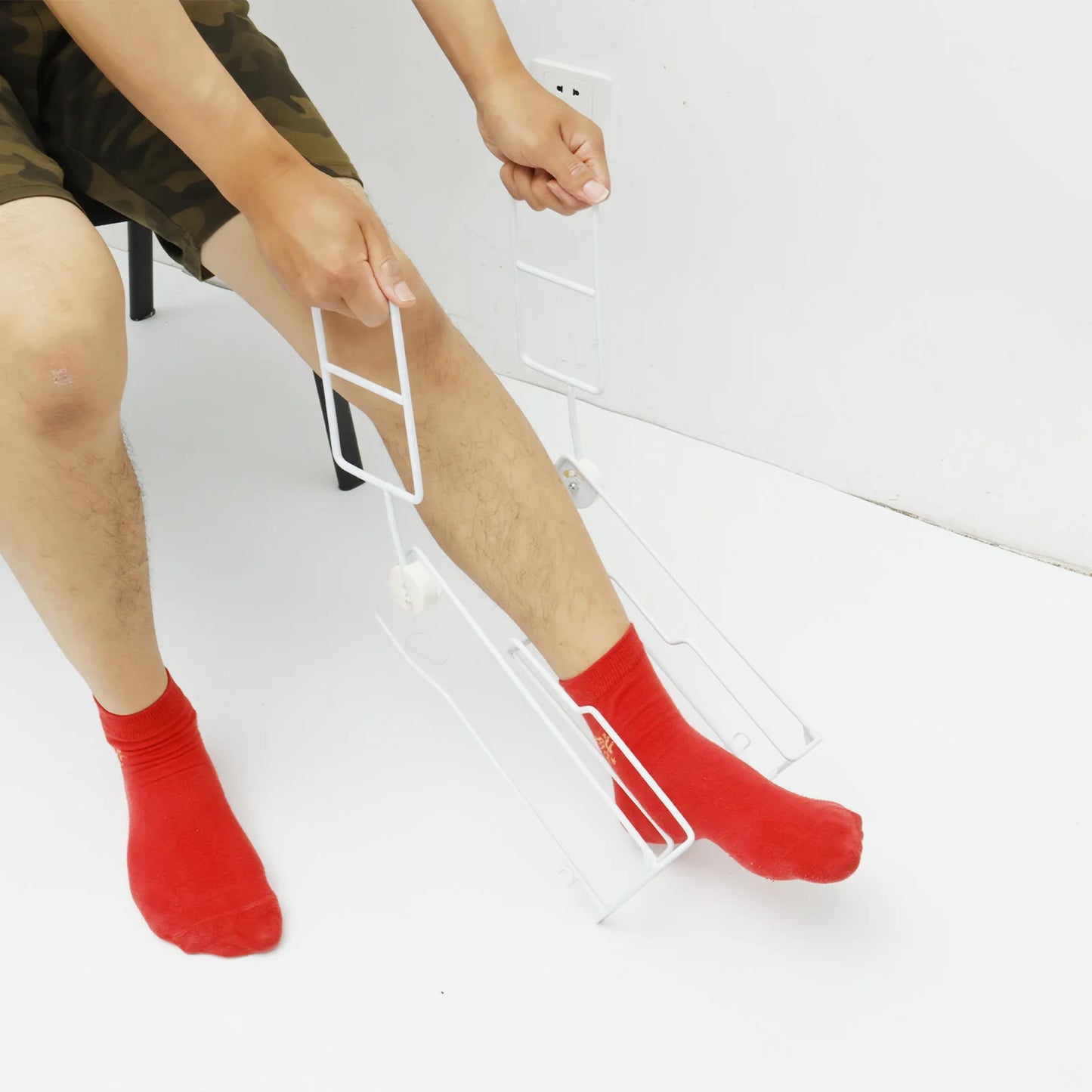 Flexible Sock Aid Slider – No-Bend Sock Helper Tool for Easy Sock Wearing, Men & Women Elderly Care