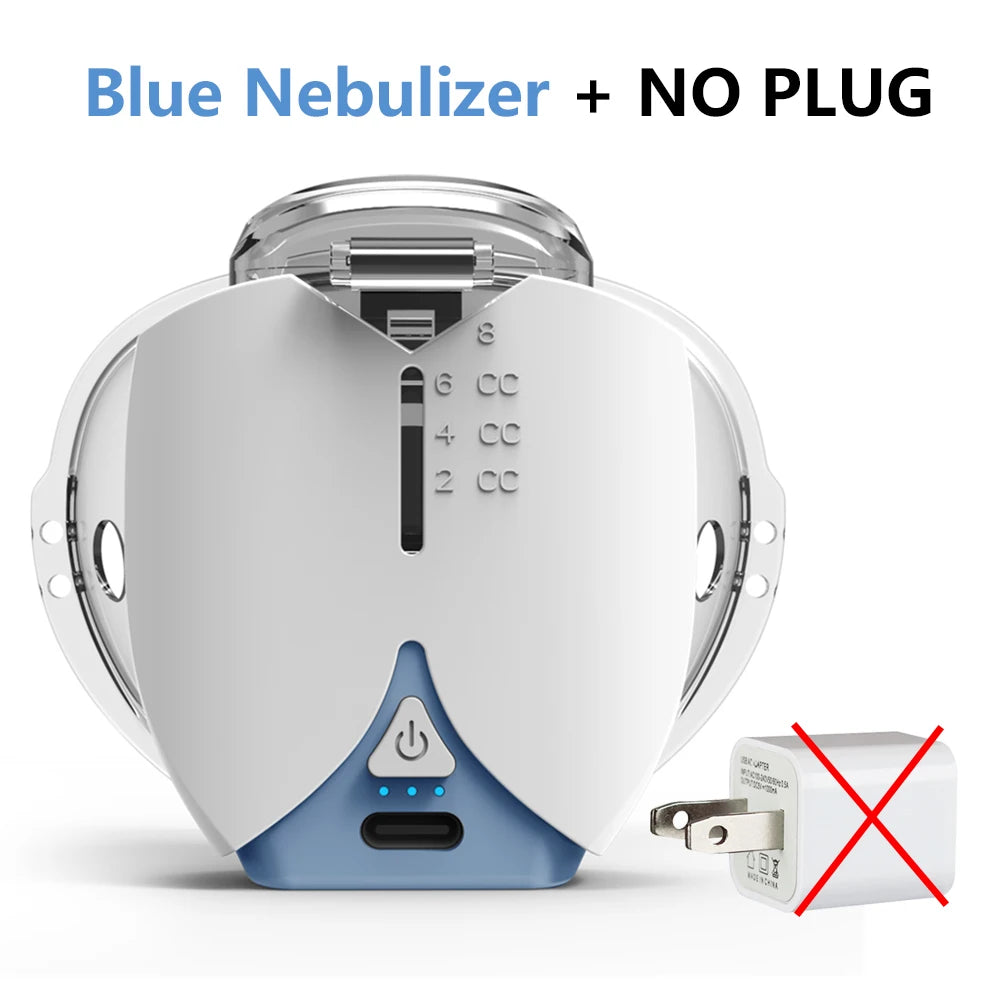 Mini Portable Ultrasonic Nebulizer – Silent Handheld Inhaler for Baby, Kids & Adults with Cough, Asthma & Respiratory Care