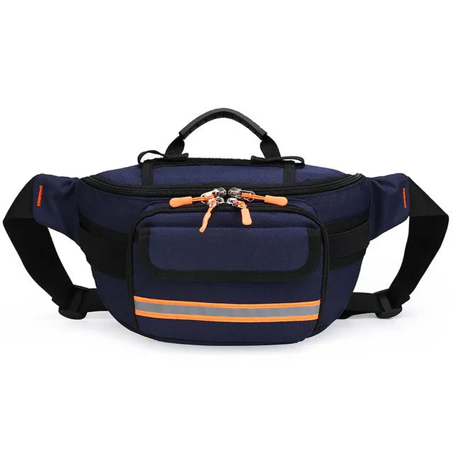 Outdoor First Aid Waist Bag – Empty Medical Organizer for Travel, Camping & Emergency Survival