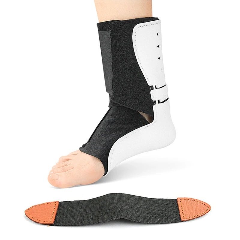 Adjustable Drop Foot Orthosis – Left & Right Ankle Sprain Stabilizer & Foot Protector for Hemiplegia Rehabilitation