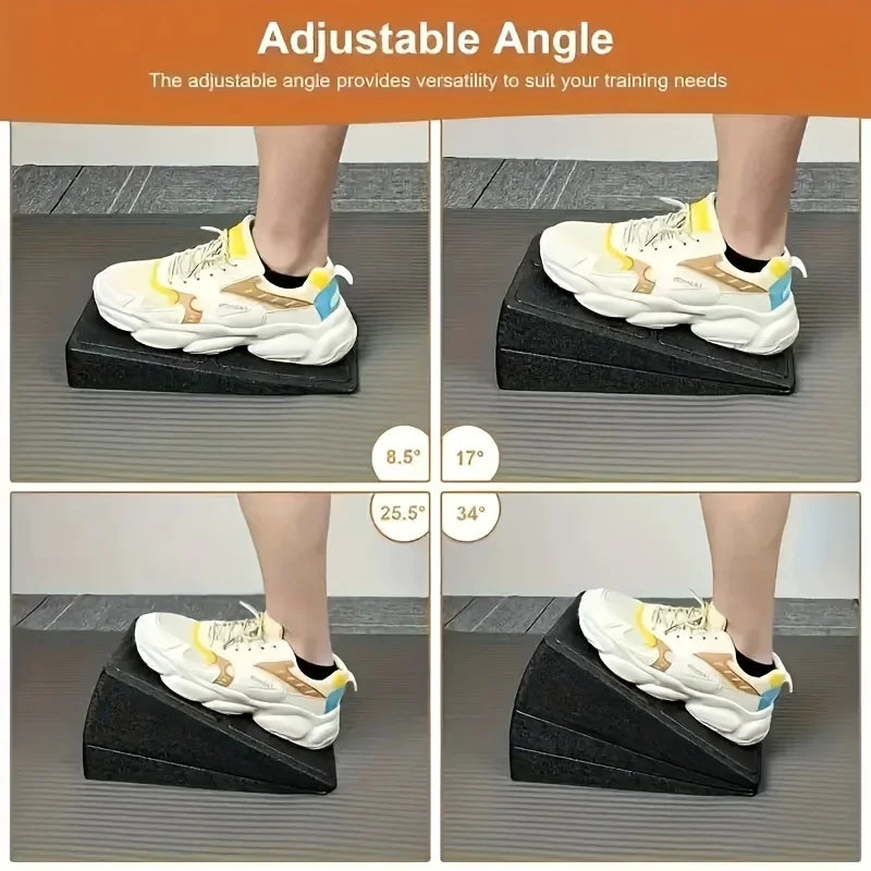 Adjustable Fitness Slant Board – EPP Stretch & Squat Pad for Calf and Leg Stretching