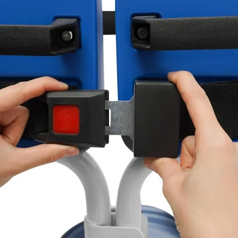 Elderly Shower & Transfer Chair with Wheels – Portable Toilet & Lift Chair for Patient Mobility