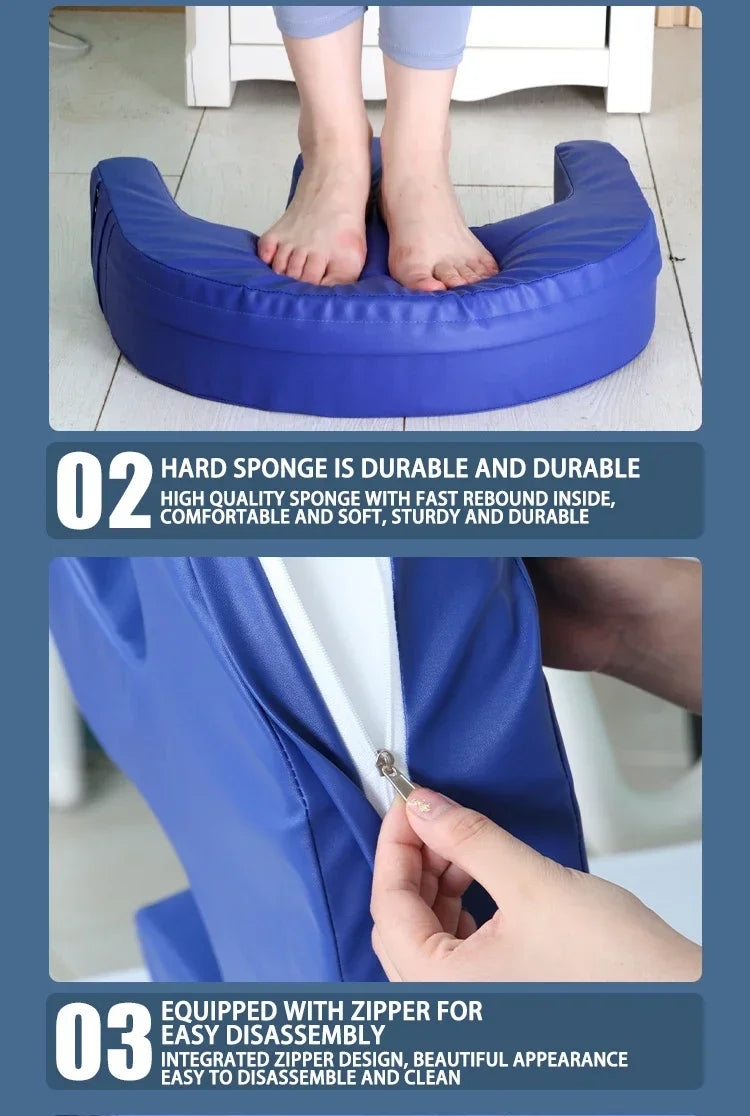 Bedridden Patient Turnover U-Pillow – Leg Support & Positioning Pad for Elderly Nursing & Rehabilitation