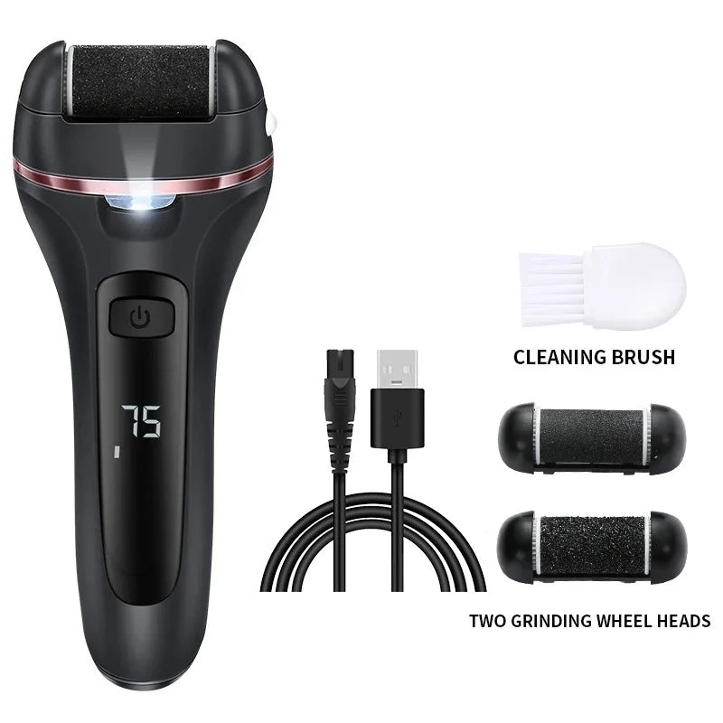 Electric Pedicure Foot File – Professional Grinding Tool for Callus & Dead Skin Removal