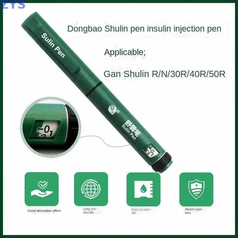 Sanofi 3ml Portable Insulin Puncture Pen – Precision Dose Injector with Scale (1 Pen, No Box)