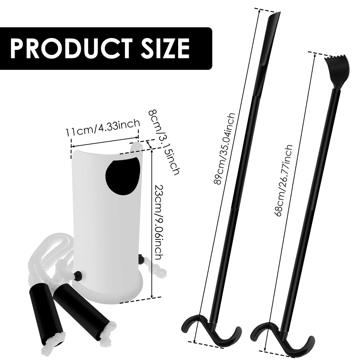 Flexible Sock Aid Slider – No-Bend Sock Helper Tool for Easy Sock Wearing, Men & Women Elderly Care