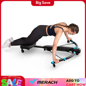 MERACH Multifunctional Core Trainer & Rowing Machine – Home Gym Ab & Belly Training Equipment