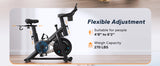 MERACH B2 Magnetic Exercise Bike – Low Noise Indoor Cycling with Fitness App & Brake Pad