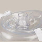 Reusable CPR Breathing Mask – Professional Emergency Resuscitation Mask with One-Way Valve for Rescue Personnel