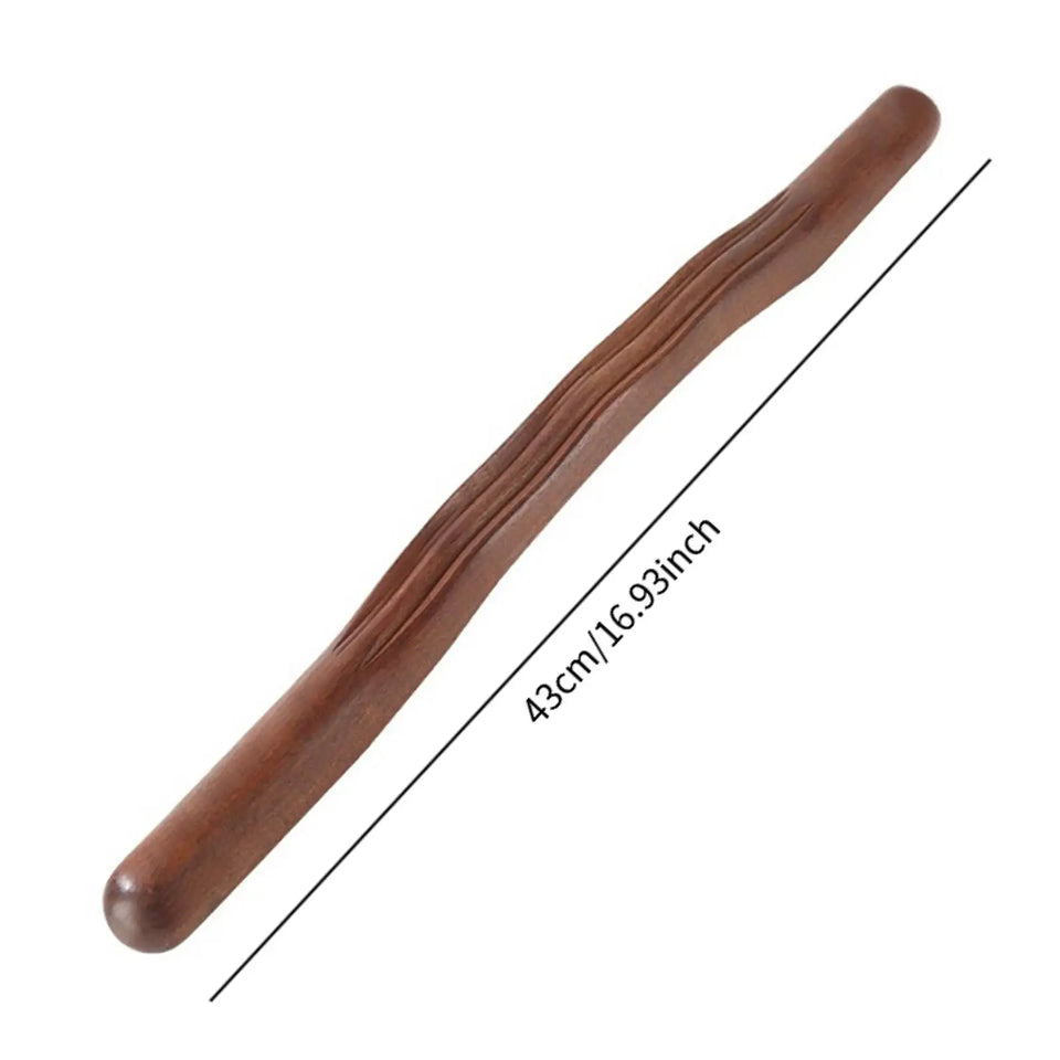 Bamboo Massage Sticks Roller Stick Muscle Relaxation Beauty Salon Profession Massage Roller Massage Gua Sha Tools for Waist