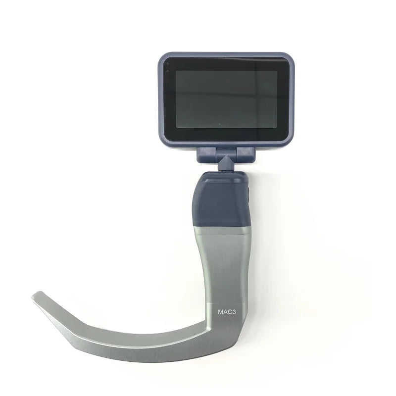 Mexico Local Stock 3.5 Inch HD Touch screen Anesthesia Digital Video Laryngoscope 6 sizes Reusable Sterilizable Blades Optional