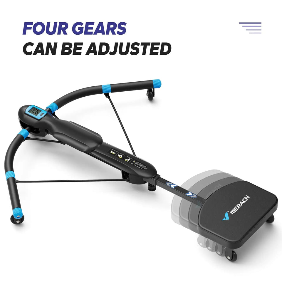 MERACH Multifunctional Core Trainer & Rowing Machine – Home Gym Ab & Belly Training Equipment