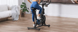 MERACH B2 Magnetic Exercise Bike – Low Noise Indoor Cycling with Fitness App & Brake Pad