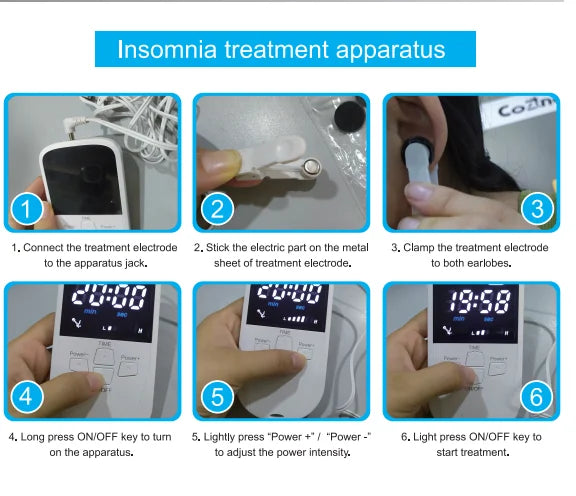 Alpha-Stim CES Therapy Device – 100% New Anxiety, Insomnia & Depression Relief