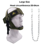 Multifunction Neck Workout Head Harness – Weight Lifting Strap with Chin Pad for Strength & Power