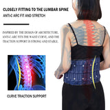 Belt Care Physio Decompression Health Brace Support Back Relief Waist Lumbar Traction Backache Pain Air Column Massager Parent