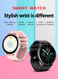 LIGE 2025 Smart Watch – Waterproof Fitness Tracker with Heart Rate Monitor for Women & Men, Compatible with Android & iOS