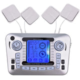 Electronic Pulse Massager Tens Ems Machine massager electrical nerve muscle stimulator Acupuncture Fat Burner Pain Relief