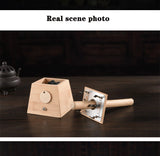 Natural Bamboo Moxibustion Box – Moxa Stick Burner for Acupuncture Massage & Pain Relief Therapy