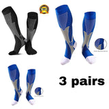 Men’s Compression Socks – Sports, Running, Nursing & Hiking Support Socks for Varicose Veins and Circulation
