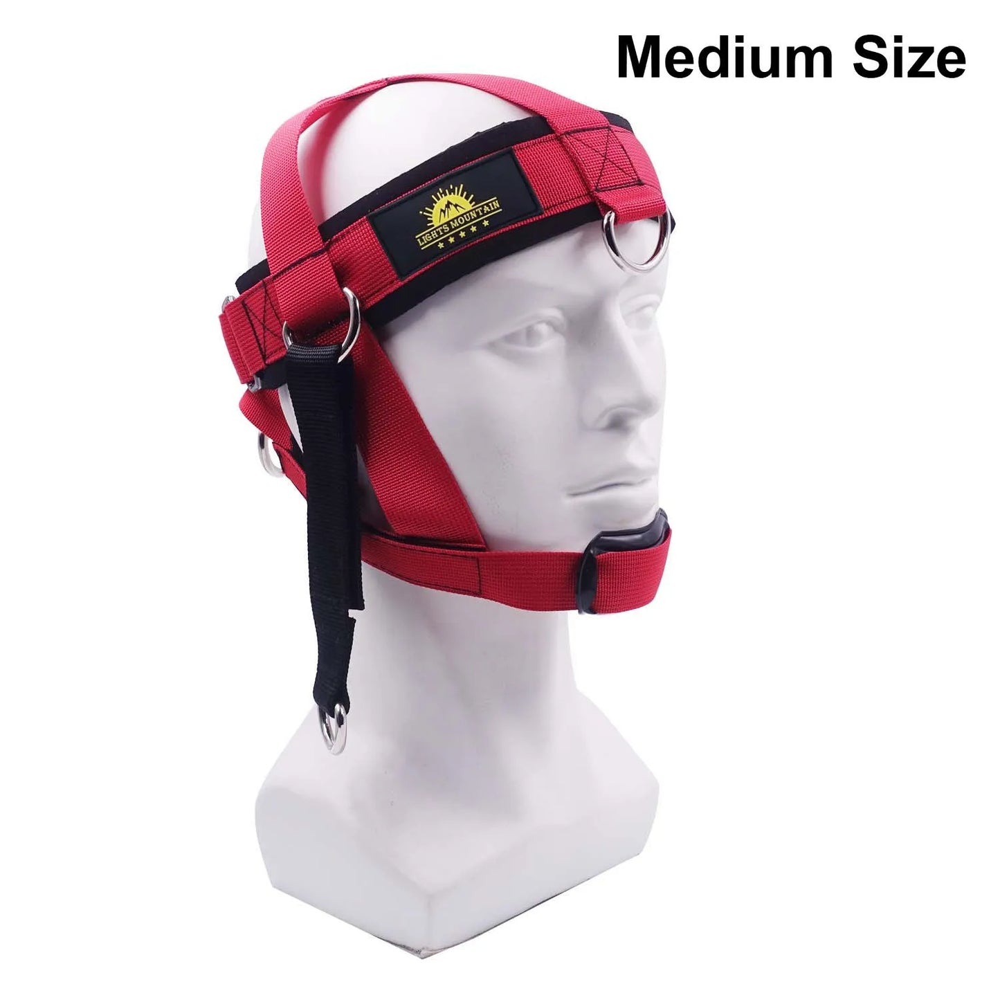 Multifunction Neck Workout Head Harness – Weight Lifting Strap with Chin Pad for Strength & Power