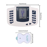 Full Body Tens Muscle Electrostimulator EMS Acupuncture Therapy Massage 16pads Digital Meridian Physiotherapy Apparatus Full Set