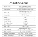 Electronic Pulse Massager Tens Ems Machine massager electrical nerve muscle stimulator Acupuncture Fat Burner Pain Relief