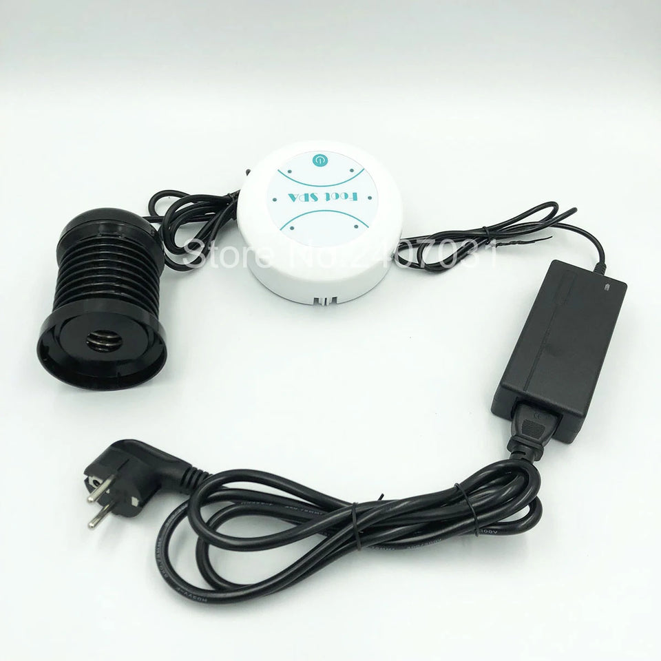 Detox Ion Electric Foot Spa Bath Massager Machine Foot Bath Cleaning Footspa Vibrating Whirlpool Care Arrays Aqua Health Therapy