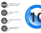 Full Set ECG Electrodes – Chest Suction Balls & Limb Clamp Clips, Dual/Multi-Function EKG Electrodes for Adult ECG Machines